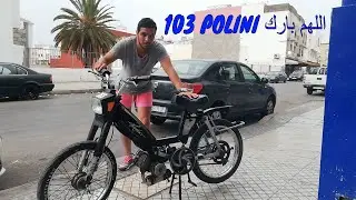 103 POLINI أجي تشوف كفاش صوبت موطور ديالي بوحدي