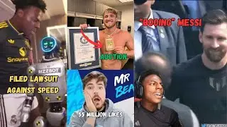 IShowSpeed ​​попал в гущу событий, Месси столкнулся с критикой | MrBeast, Логан Пол, Valkyrae, Па...