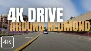 There's So Much to See In the Modern New Downtown Redmond WA Washington USA 2021 4K