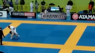 2017 BJJ EM Ali Aljasim F&ouml;rsta matchen