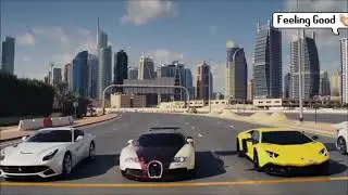 Best Race Car Show in Dubai🏁🏎 with Kit Hype - In My Head (Hardstyle) 🎶