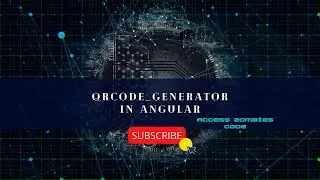 How to Generate your own QR Code  || Create A QR Code in  Easy Steps ||  QR Code Generate in Angular