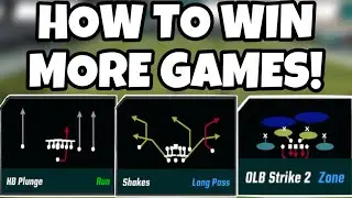 BEST OFFENSIVE PLAYS AND DEFENSIVE STRATEGIES TO WIN MORE GAMES! - Madden Mobile 23