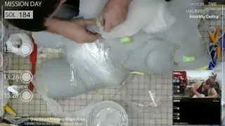 The PropLogs, with Special Guest Miss Chrissy Lynn - body casting