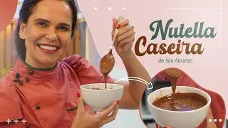 NUTELLA CASEIRA 🌰 | CREME DE AVELÃ | Chef Ísis Alvarez