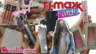 IS BURLINGTON BETTER THAN TJ MAXX?! BUDGET BEAUTY BUYS | CHEAP HIGH END MAKEUP FINDS!!