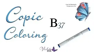 Copic Marker Coloring for Beginners | Violeta-Ink.com