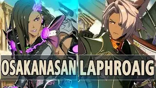 GBVSR:🔥Osakanasan (Beelzebub) Vs Laphroaig (Eustace)🔥| High Level Gameplay.