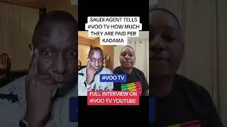 How Much SAUDI AGENTS Get Paid Per KADAMA!....#shorts #youtubeshorts #news #trending