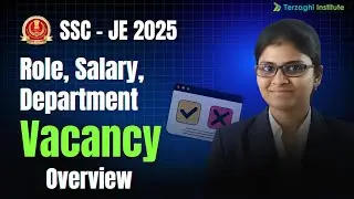 SSC JE 2025 Overview 🔥 Role, Salary, Departments & Vacancy | Complete Guide for Aspirants