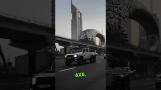 Brabus 6x6 управляется так же само как и обычный Гелик G63