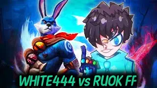 وايت ضد ريوك 😱 WHITE444 vs RUOK FF 🔥