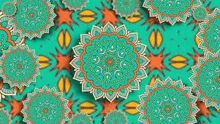 Ethnic Mandala Background Video | Mandala Background Video - 5 | VJ Loops | Siddam Bharat