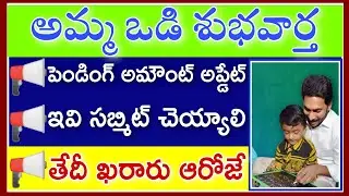 AMMA VODI PENDING AMOUNT LATEST NEWS 2020 | AMMA VODI LATEST UPDATES | AMMA VODI 2ND TERM UPDATES