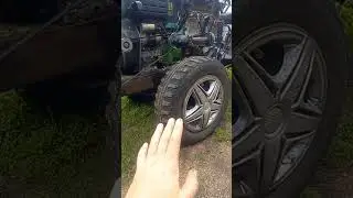 Мини-трактор с косилкой Заря.