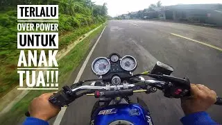 TEST RIDE PWK 28 REAMER 32 PLS VELOS BOS YUZDA KALIMANTAN