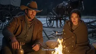 She Was Shivering In The Cold Night, The Cowboy Built A Fire And Said 