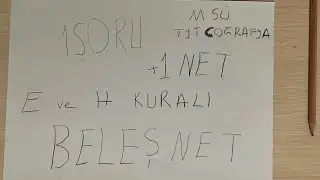 MS&Uuml; -TYT Coğrafya  5 Dk da Beleş Net Kazan #2023tayfa #yks #msu #study #keşfet