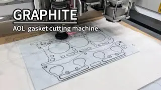 AOL gasket cutting machine with pneumatic cutting machine