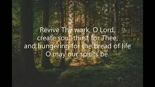 Revive Thy Work, O Lord #454 Common Praise 1998 alternate setting CP#167 CARLISLE Albert Midlane
