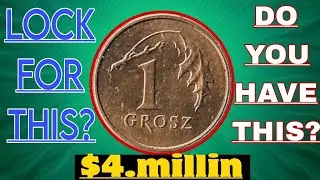 IS 1 Grosz FROM Poland WORTH a FORTUNE?old coins value