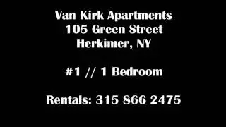 Van Kirk Apartments - Herkimer NY - 105 Green Street 1BR