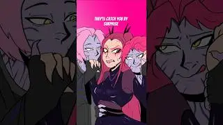 KPop Demon Hunters Mira X Romance X Abby's Devilish Love Story Miroabby Animation 😈💗💘 #meme