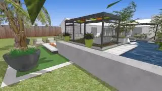 Northview Modern Swimming Pool + Outdoor Living