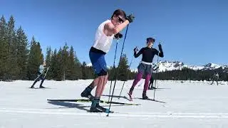 Advanced Marathon Skate Cross Country Technique Drill to Improve your Glide