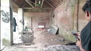 Test Tembak Senapan Angin PASUPASTRATest tembak senapan angin PASUPASTRA untuk hobi menembak. W