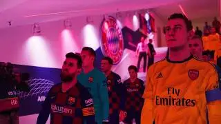 eFootball PES 2020 Barcelona vs Arsenal -SuperStar difficulty