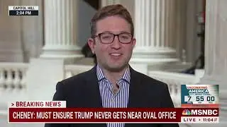 Punchbowl News - On the News - Jake on MSNBC Reports discussing Rep. Liz Cheney