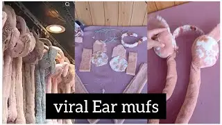 Viral Moving Ear Muff DIY 🐰 | Low Budget Winter Hack