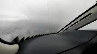 4K - Honda Jet landing in Torino during Rain