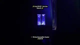 🎶 Wireless Dancing Water Speaker ✨|| Get Gadget Nations