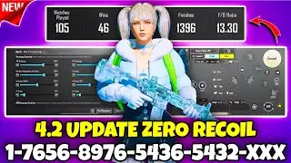 🔥Bgmi sensitivity settings 2026 🥵 | Bgmi best sensitivity settings 😱| Zero recoil sensitivity bgmi.