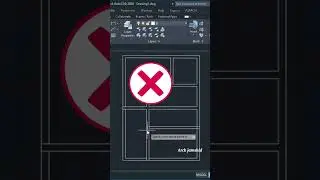 AutoCAD Quick Trim Tutorial: Using TX Command in YQArch Plugin#autocad #drawing #architects