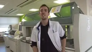 Apr. Yannick Wouters, nieuwe medewerker in het labo van het Sint-Franciscusziekenhuis