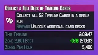 5400 zones per hour | Time Warpers
