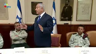 דברי ראש הממשלה נתניהו בטקס חילופי מזכ