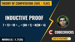 011 - Inductive Proof - Example 3 (7 + 13 + 19 + &hellip; + (6n + 1) = n(3n + 4)) | TOC by Mahesh Goyani
