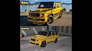 Real vs game life Gwagon AMG modification (car parking multiplayer)#shorts #mggamerz