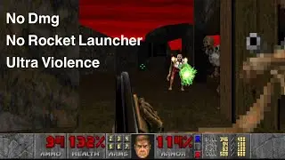 [No Damage Challenge] The Plutonia Experiment LVL 16 - Blue Key Room [DooM II]
