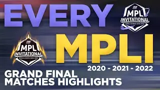 EVERY MPLI GRAND FINAL MATCHES HIGHLIGHTS BEFORE MPLI 2023