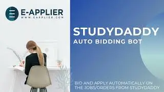 Studydaddy Auto-Bidding Bots