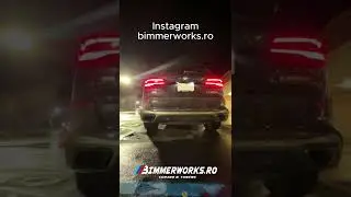 BMW X5  G05  M50I - Pops & Bangs sound exhaust in Sport+ #N63engine