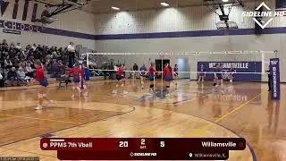 PPMS 7th Vball @ Williamsville (2026.01.22)