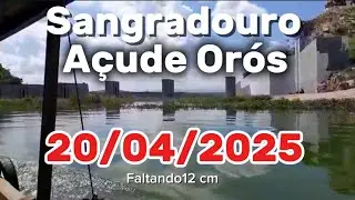 Sangradouro do açude Orós