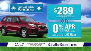 Schaller Subaru - Forester Sign and Drive - June 2020