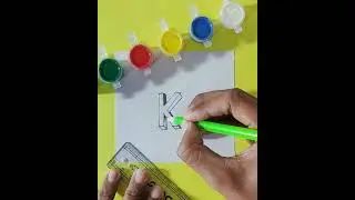 3d K Art | Art and Kraft 07 | #shorts